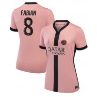 Paris Saint-Germain Fabian Ruiz #8 Fotballklær Tredjedrakt Dame 2024-25 Kortermet